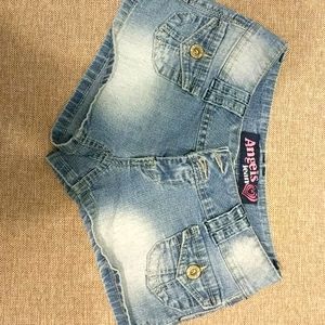 Angels jean shorts